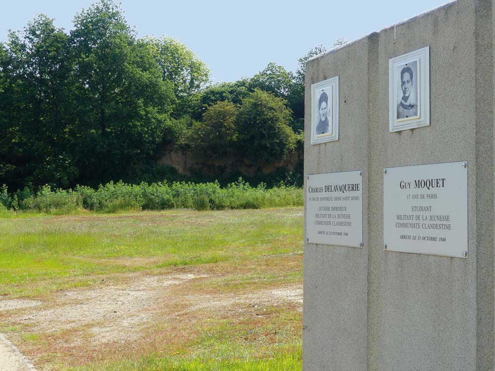 Carrière des fusillés à Châteaubriant