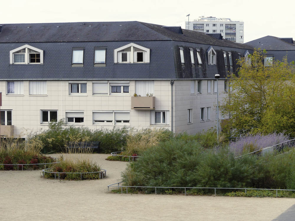 Place de l'Europe à Coulaines