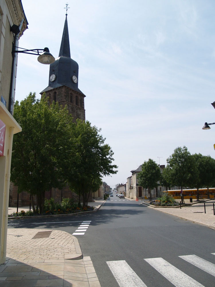 May sur Evre - Réaménagement du centre ville