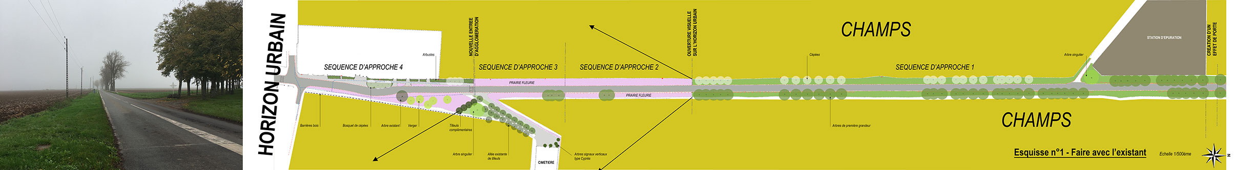 Paysage urbanisme Authon la Plaine