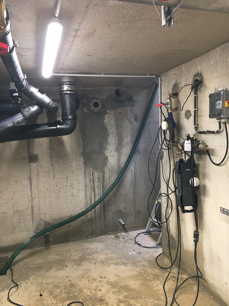 Chantier d'aménagement Place Condorcet et boulevard Carnot Bourg-la-Reine